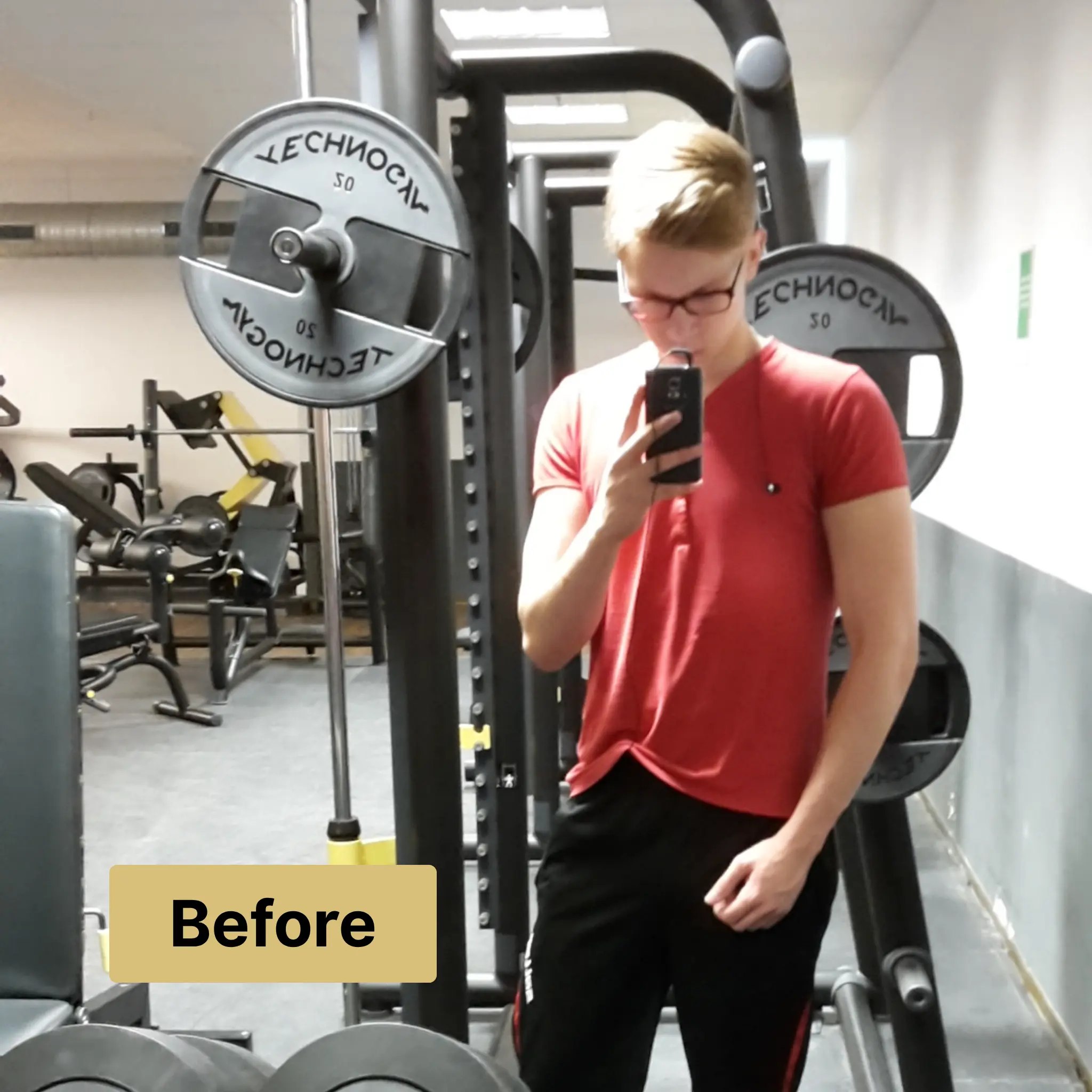 Trainer vor der Transformation